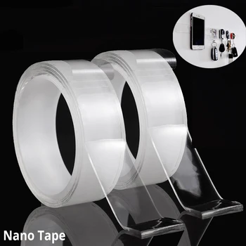 Multifunctional Double-Sided Nano PU Gel Tape Traceless Washable Adhesive Tapes Home Anti-slip Fixed Adhesive Reusable
Multifunctional Double-Sided Nano PU Gel Tape Traceless Washable Adhesive Tapes Home Anti-slip Fixed Adhesive Reusable