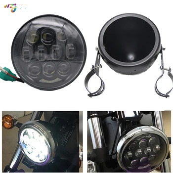 Motorcycle Accessories 5.75 Inch 80W H/L Beam Front Driving Headlamp FOR Dyna Street Bob DRL Angel Eye LED Headlight
Motorcycle Accessories 5.75 Inch 80W H/L Beam Front Driving Headlamp FOR Dyna Street Bob DRL Angel Eye LED Headlight