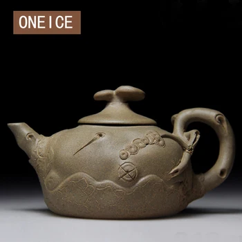 Yixing Authentic Teapot Teaware Pot Famous Handmade Mine Section Of Mud The Staff 210ml
Yixing Authentic Teapot Teaware Pot Famous Handmade Mine Section Of Mud The Staff 210ml