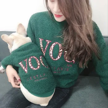 Fleece Family Clothes For Dog Christmas Parent-Child Matching Outfit Winter Warm Dog Coat Jacket Bulldog Pet Cat Pajamas Hoodie
Fleece Family Clothes For Dog Christmas Parent-Child Matching Outfit Winter Warm Dog Coat Jacket Bulldog Pet Cat Pajamas Hoodie