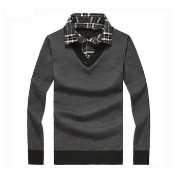 Plus Size Fashion Pullover Men Winter Turn down Collar Casual Clothes Pattern Knitwear Men's Cotton Sweater MZ104
Plus Size Fashion Pullover Men Winter Turn down Collar Casual Clothes Pattern Knitwear Men's Cotton Sweater MZ104