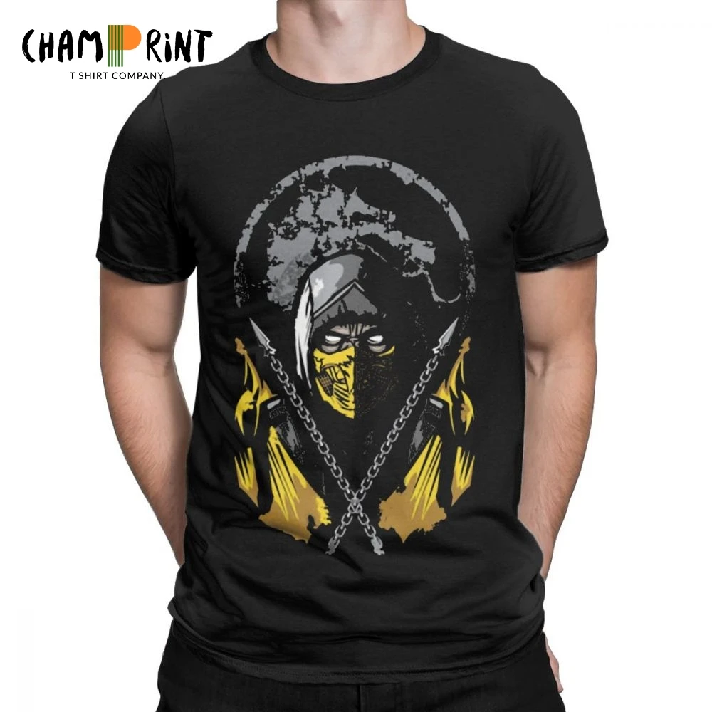 Men's T-Shirts Mortal Kombat T Shirts Scorpion MK11 New Popular Fighting Game Tee Shirt Awesome Pure Cotton Clothes Gift Idea
Men's T-Shirts Mortal Kombat T Shirts Scorpion MK11 New Popular Fighting Game Tee Shirt Awesome Pure Cotton Clothes Gift Idea