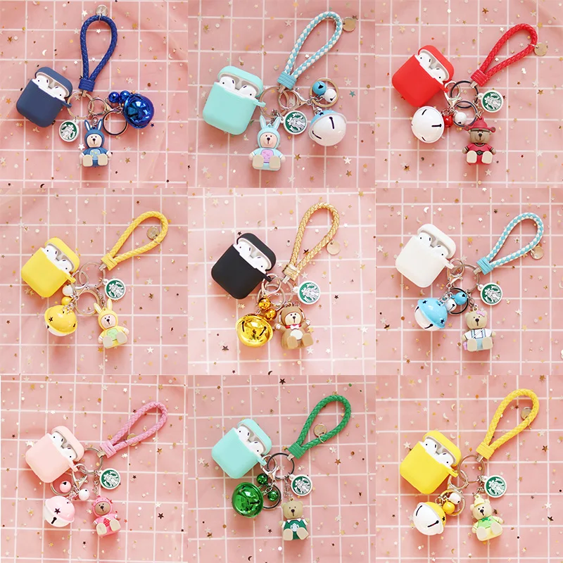 Silicone Case For Apple Airpods Cute Cover For Air Pod Wireless Bluetooth Earphone Protector Cover Phone holder Stand Key Ring
Silicone Case For Apple Airpods Cute Cover For Air Pod Wireless Bluetooth Earphone Protector Cover Phone holder Stand Key Ring