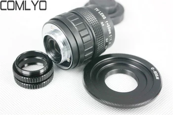 New COMLYO Camera Lens Adapter 50mm f1.4 CCTV TV Lens for Canon EOS M+ C-FOR EOS M adapter +2 Macro Rings Camera Accessories
New COMLYO Camera Lens Adapter 50mm f1.4 CCTV TV Lens for Canon EOS M+ C-FOR EOS M adapter +2 Macro Rings Camera Accessories