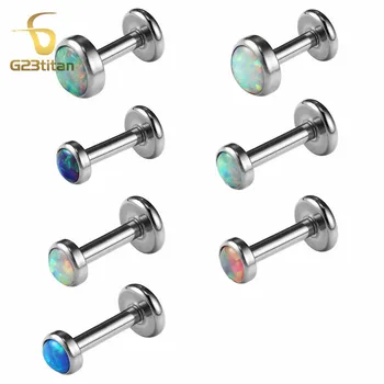 G23titan Fire Opal Stone Cartilage Earring Labret Piercing G23 Titanium Labret Ear Helix Lip Nose Body Piercing Jewelry
G23titan Fire Opal Stone Cartilage Earring Labret Piercing G23 Titanium Labret Ear Helix Lip Nose Body Piercing Jewelry