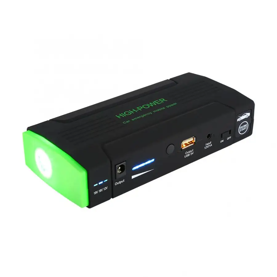 Universal Battery Charger 30000mAh Car Jump Starter 12V Charger Battery Multi-functional USB Power Bank Power bank battery Green
Universal Battery Charger 30000mAh Car Jump Starter 12V Charger Battery Multi-functional USB Power Bank Power bank battery Green
