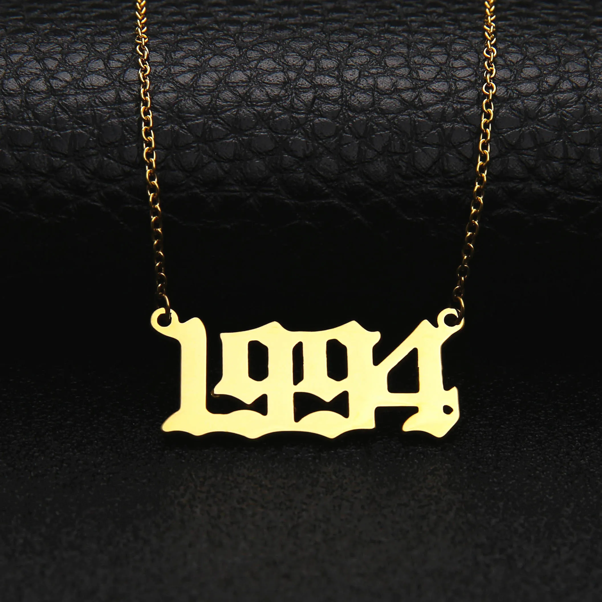 Handmade Personalized Old English Number Necklaces Custom Birth Year Necklace Special Year 1980-2019 Have Enough Stocks
Handmade Personalized Old English Number Necklaces Custom Birth Year Necklace Special Year 1980-2019 Have Enough Stocks