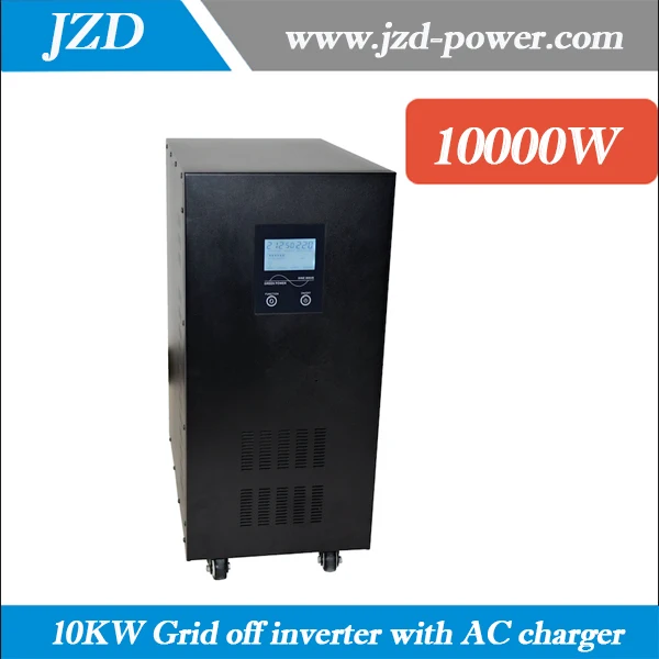 Pure sine Wave 10KW/10000W Grid off inverter 20KW Surge Power dc to ac Converter with UPS function with AC charger
Pure sine Wave 10KW/10000W Grid off inverter 20KW Surge Power dc to ac Converter with UPS function with AC charger