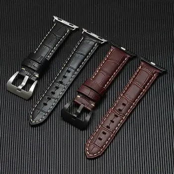 Watch Accessories For Apple Watch Band 42mm 38mm Series 3/2/1 iWatch Watchband Black brown Leather Apple Watch Strap+Free tools.
Watch Accessories For Apple Watch Band 42mm 38mm Series 3/2/1 iWatch Watchband Black brown Leather Apple Watch Strap+Free tools.