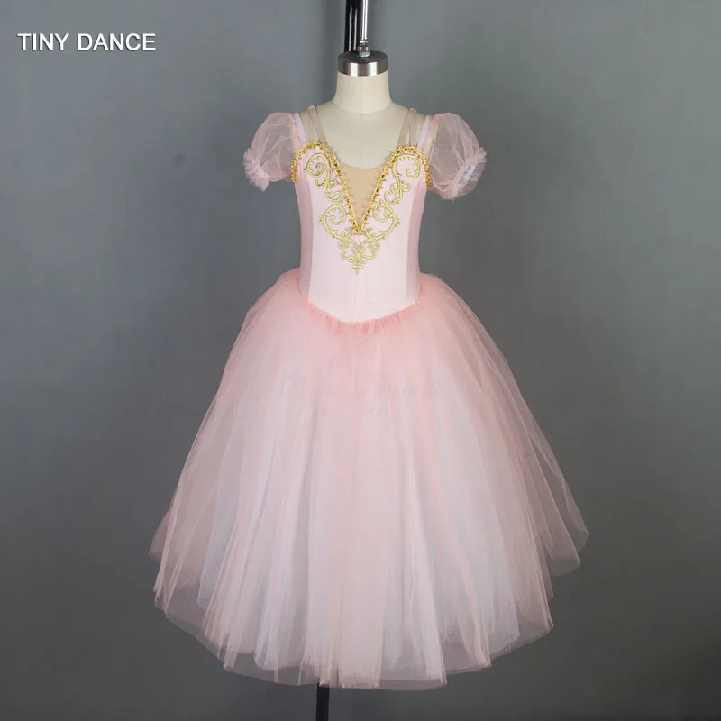 Girls and Women Ballerina Dance Dress Puff Sleeve Long Romantic Ballet Dance Tutu 18703
Girls and Women Ballerina Dance Dress Puff Sleeve Long Romantic Ballet Dance Tutu 18703
