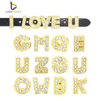 1300PCS 8MM Full Rhinestone Gold Slide Letters D007 New fashion jewelry Fit Wristband Pet Collar Name LSSL07*1300
1300PCS 8MM Full Rhinestone Gold Slide Letters D007 New fashion jewelry Fit Wristband Pet Collar Name LSSL07*1300