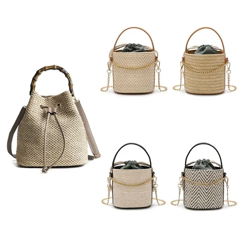 NoEnName_Null High Quality PU Leather Vintage Messenger Women Bucket Shoulder Bag Handbag Hobo Chain Straw Beach Bags
NoEnName_Null High Quality PU Leather Vintage Messenger Women Bucket Shoulder Bag Handbag Hobo Chain Straw Beach Bags