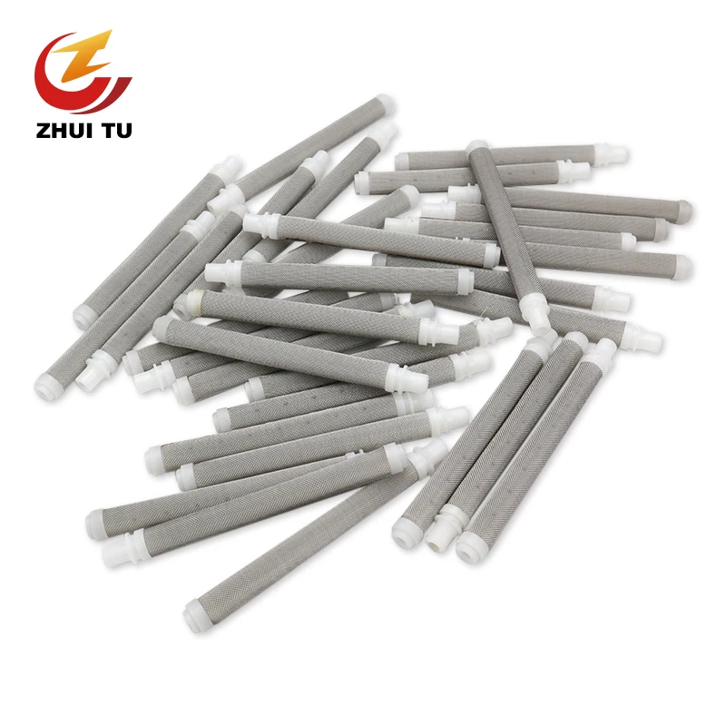 Repair Tools (10 Pieces) Airless Spray Gun Filter 60 Mesh Airless Spray Machine Accessories Gun Filter For Various Models
Repair Tools (10 Pieces) Airless Spray Gun Filter 60 Mesh Airless Spray Machine Accessories Gun Filter For Various Models