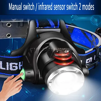 Super bright LED headlamp T6 L2 V6 led headlight 10000 lumens fishing lamp 3 lighting modes camping lamp use 18650 battery
Super bright LED headlamp T6 L2 V6 led headlight 10000 lumens fishing lamp 3 lighting modes camping lamp use 18650 battery