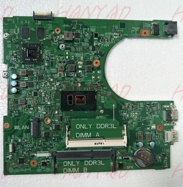 CN-04M8WX 04M8WX 4M8WX For DELL 3459 Laptop Motherboard i5 cpu Processor PWBCPWW0 MainBoard Full Tested | Компьютеры и офис