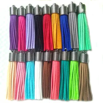 100pcs Suede Tassel DIY Handmade Material Leather Tassel Trim Fringe Garments Curtains Keychain Decor Crafts Tassels Black Cap
100pcs Suede Tassel DIY Handmade Material Leather Tassel Trim Fringe Garments Curtains Keychain Decor Crafts Tassels Black Cap