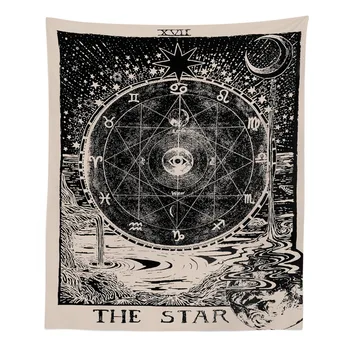 Vintage European Wall Hanging Witchcraft Ouija Tapestry Sun Moon Star Dorm Room Headboard Arras Carpet Astrology Blanket Curtain
Vintage European Wall Hanging Witchcraft Ouija Tapestry Sun Moon Star Dorm Room Headboard Arras Carpet Astrology Blanket Curtain