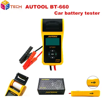 AUTOOL BT660 Battery Tester BT-660 car battery tester BT 660 tester with Built-in Thermal Printer Multi-language
AUTOOL BT660 Battery Tester BT-660 car battery tester BT 660 tester with Built-in Thermal Printer Multi-language