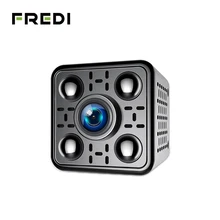 פרדי מיני IP אלחוטי מצלמה 2.0MP 1080 P אבטחת מצלמה WiFi אינפרא אדום ראיית לילה זיהוי תנועת מעקב CCTV מצלמה(China)