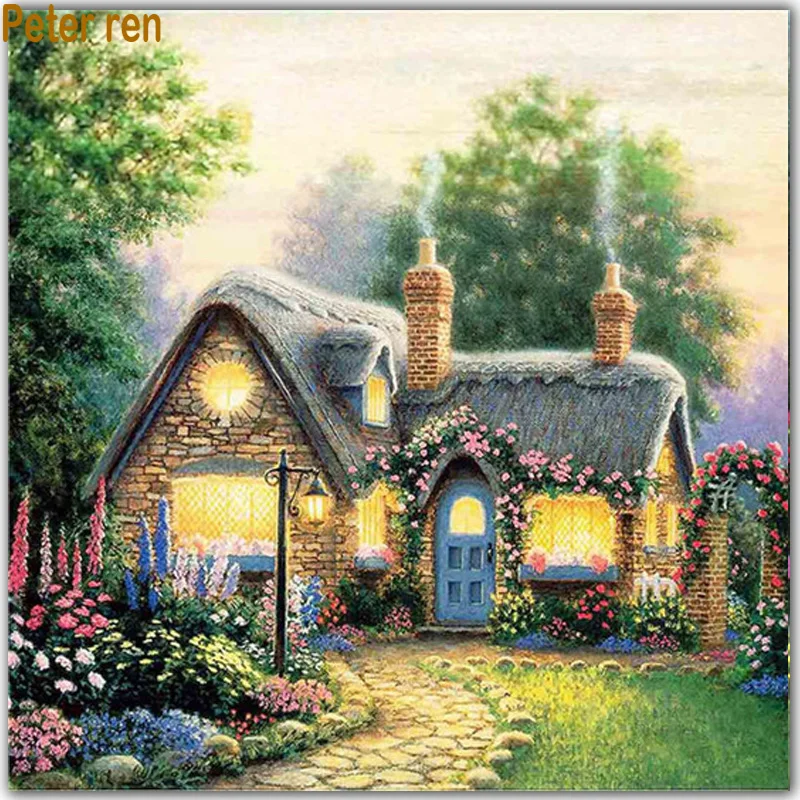 Peter ren Diamond painting 5d Square & Round Diamonds Drawing Room Full Diamond Resin Painted Diamond Embroidery Cottage smoke
Peter ren Diamond painting 5d Square & Round Diamonds Drawing Room Full Diamond Resin Painted Diamond Embroidery Cottage smoke