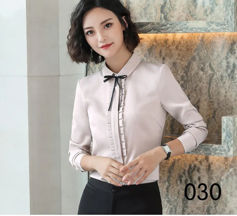 Blouse Women Chiffon Office Career Tops Summer Fashion Formal Casual Fake Bow Tie Long Sleeve Sexy Blouses Shirt Femme Blusas
Blouse Women Chiffon Office Career Tops Summer Fashion Formal Casual Fake Bow Tie Long Sleeve Sexy Blouses Shirt Femme Blusas