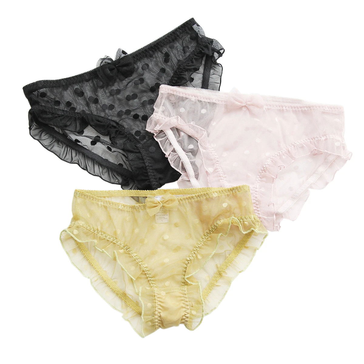 Sweet polka dot lace Quality Panties women summer thin Seamless Panties cozy cotton lingerie fastness women Panties N446C
Sweet polka dot lace Quality Panties women summer thin Seamless Panties cozy cotton lingerie fastness women Panties N446C