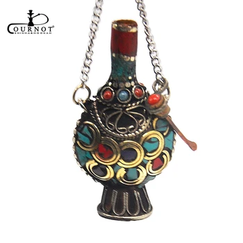 COURNOT Antique Tibetan Brass Small Snuff Bottles Pendant 62MM Metal Nepal Handicrafts Small Snuff Snorter Dispenser Nasal Pipe
COURNOT Antique Tibetan Brass Small Snuff Bottles Pendant 62MM Metal Nepal Handicrafts Small Snuff Snorter Dispenser Nasal Pipe