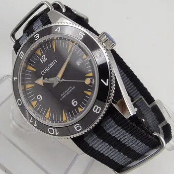 Valentines 41mm Corgeut Black Dial Luxury Brand Romantic Sweet Sapphire Glass Date Miyota Automatic Movement men's Watch 
Valentines 41mm Corgeut Black Dial Luxury Brand Romantic Sweet Sapphire Glass Date Miyota Automatic Movement men's Watch