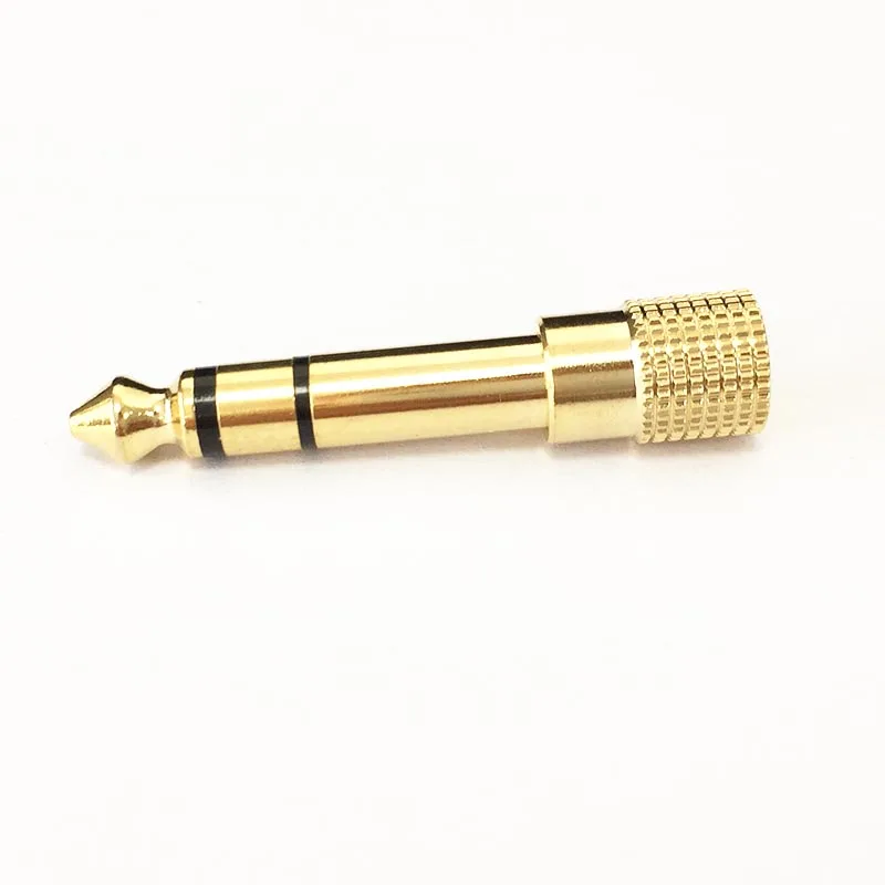 6.35 male to 3.5 female audio adapter stereo dual channel convertor for Headphones, microphones, and speakers
6.35 male to 3.5 female audio adapter stereo dual channel convertor for Headphones, microphones, and speakers