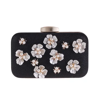 Bridal Clutch Floral Bag Women Small Pearl Evening Bag Wedding Party Handbags Purse Lady Diamond Rhinestone Mini Shoulder Bag
Bridal Clutch Floral Bag Women Small Pearl Evening Bag Wedding Party Handbags Purse Lady Diamond Rhinestone Mini Shoulder Bag