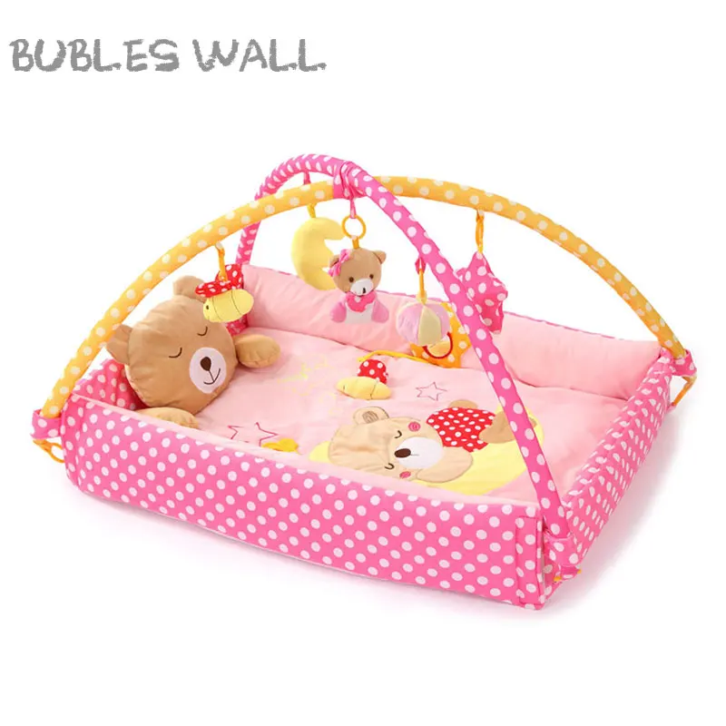 Bubles Wall Cute Spot Bear Play mat Blanket Pad twin Fitness Frame Soft Educational Baby Toys Climb Crawling Baby Gym
Bubles Wall Cute Spot Bear Play mat Blanket Pad twin Fitness Frame Soft Educational Baby Toys Climb Crawling Baby Gym