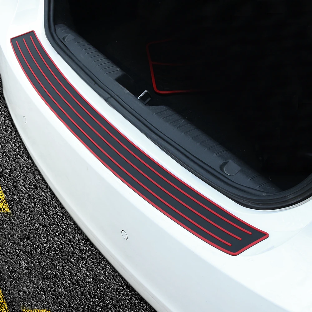 2017 New Design Car-styling Car Rear Guard Bumper Protector Trim Covers For Chevrolet Cruze Trax Captiva Aveo Malibu car sticker
2017 New Design Car-styling Car Rear Guard Bumper Protector Trim Covers For Chevrolet Cruze Trax Captiva Aveo Malibu car sticker