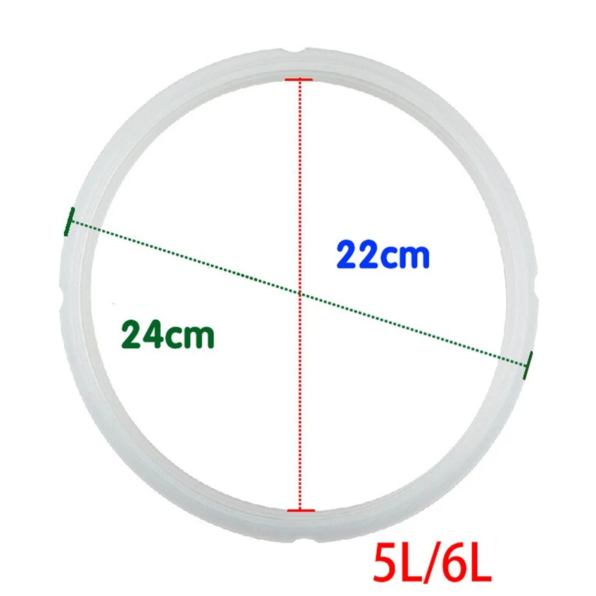 Top Grand Rubber Pressure Cooker Gaskets Replacement Silicone Sealing Ring 5-6L 22*24CM Electric Pressure Cookers Cookware A27
Top Grand Rubber Pressure Cooker Gaskets Replacement Silicone Sealing Ring 5-6L 22*24CM Electric Pressure Cookers Cookware A27
