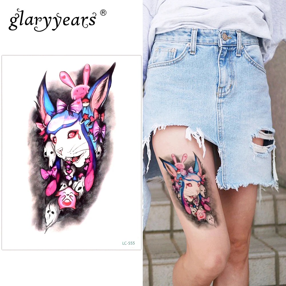 Glaryyears A Bit Big Arm Temporary Tattoo Sticker Red Eye Rabbit Fake Tatoo Sleeve Flash Tatto Waterproof Body Art Women LC-555
Glaryyears A Bit Big Arm Temporary Tattoo Sticker Red Eye Rabbit Fake Tatoo Sleeve Flash Tatto Waterproof Body Art Women LC-555