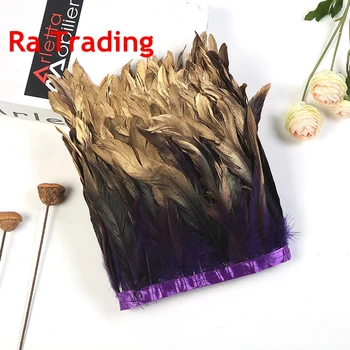 Ra Trading Factory Sales 10Y gold Paint Tipped rooster coque feathers trims 20-25cm 8-10inch DIY rooster chicken feather fringes
Ra Trading Factory Sales 10Y gold Paint Tipped rooster coque feathers trims 20-25cm 8-10inch DIY rooster chicken feather fringes
