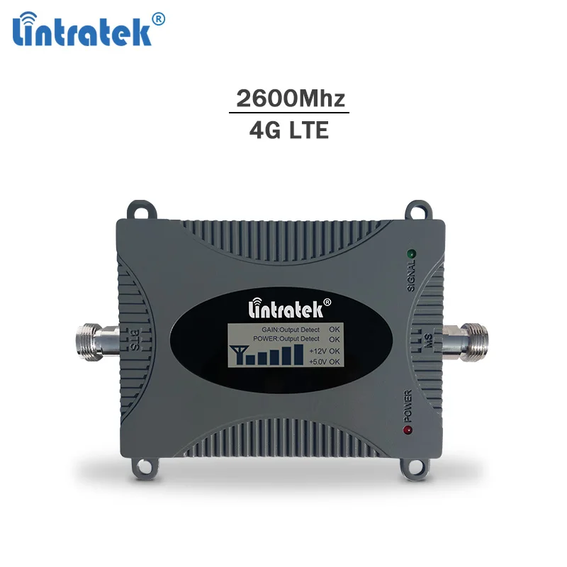 Lintratek 4g repeater 2600Mhz LTE signal booster 65dBi smartphone signal amplifier 4g 2600 signal booster no antenna #5.6
Lintratek 4g repeater 2600Mhz LTE signal booster 65dBi smartphone signal amplifier 4g 2600 signal booster no antenna #5.6