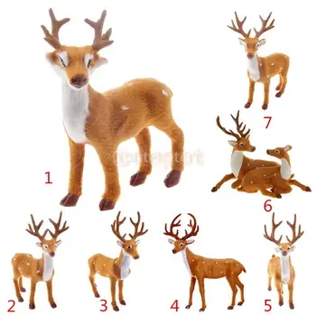 Reindeer Deer Figurine Collection Miniature Furry Elk Toy Home Decoration Craft Ornament Collectible Christmas Decor Animal Gift
Reindeer Deer Figurine Collection Miniature Furry Elk Toy Home Decoration Craft Ornament Collectible Christmas Decor Animal Gift