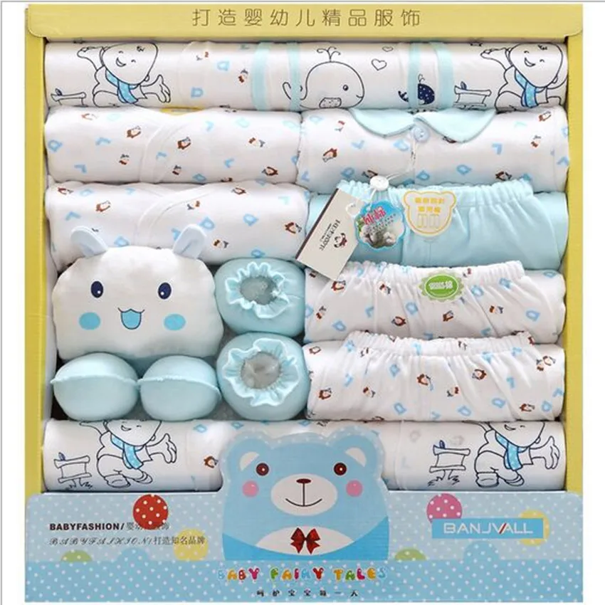 Hot Sale 19 Piece100% Cotton Baby Newborns Gift Set Baby Girl Clothes Sets Birth baby supplies Character O-NockLong Sleeve Baby
Hot Sale 19 Piece100% Cotton Baby Newborns Gift Set Baby Girl Clothes Sets Birth baby supplies Character O-NockLong Sleeve Baby
