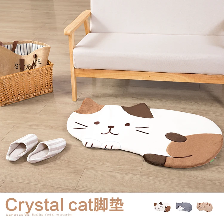 Cute Cat Carpet Door Mat Living Room Bedroom Large Size Non-slip Children's Mats
Cute Cat Carpet Door Mat Living Room Bedroom Large Size Non-slip Children's Mats