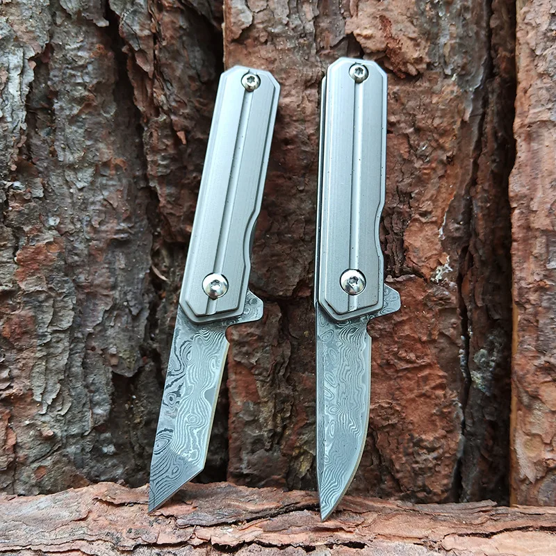 New High hardness Survival Pocket Knife Army knife TC4 titanium alloy handle EDC tool small gift knives with the box
New High hardness Survival Pocket Knife Army knife TC4 titanium alloy handle EDC tool small gift knives with the box