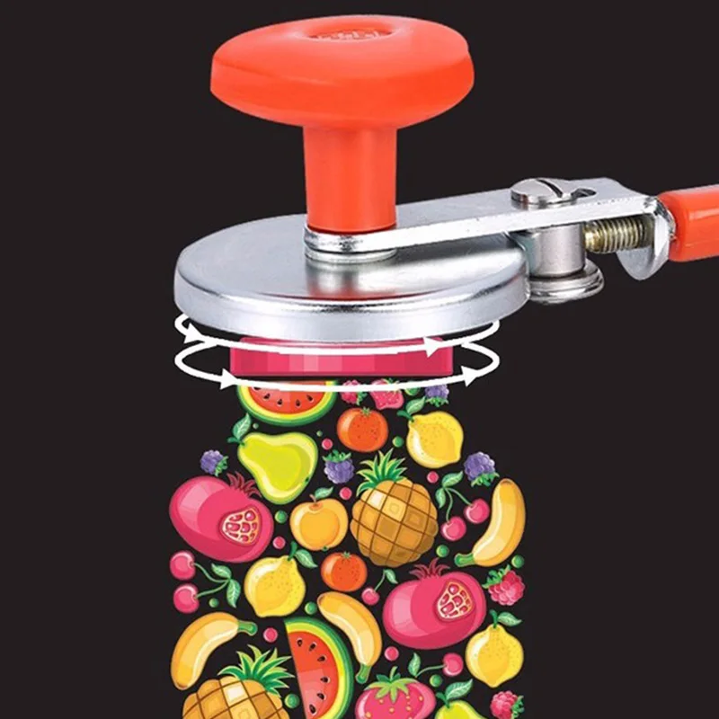 Manual Can Sealer Crimping Device Sealing Glass Cans Beader Manually