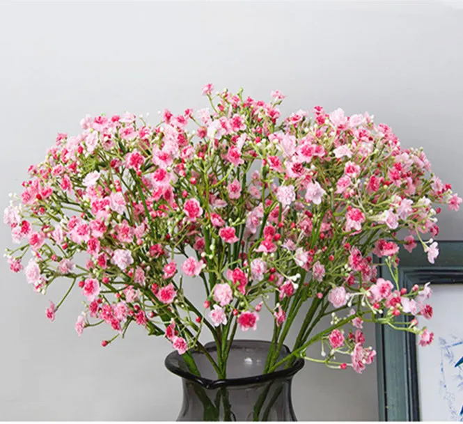 Artificial Plastic baby's breath Flowers fake Gypsophila DIY decorate Flower arrangement Wedding Decoration wreath manualidades
Artificial Plastic baby's breath Flowers fake Gypsophila DIY decorate Flower arrangement Wedding Decoration wreath manualidades
