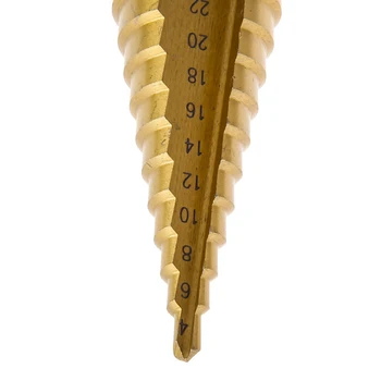 The Pagoda Shape 4-32mm HSS t Hole Drill Cone Drill Countersink Titanium Bit Triangle Shank Metal Steel Step Drill Bi
The Pagoda Shape 4-32mm HSS t Hole Drill Cone Drill Countersink Titanium Bit Triangle Shank Metal Steel Step Drill Bi