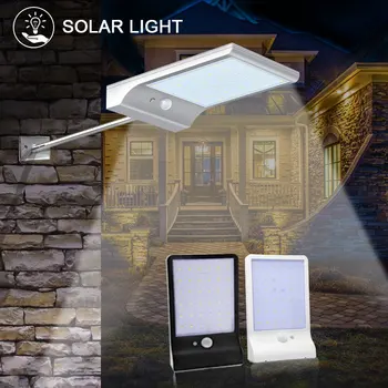 Outdoor Solar Light 36 LED Solar Power Lamp 450LM Bulb Auto PIR Motion Sensor Solar Lantern Waterproof Street Wall Garden Lights
Outdoor Solar Light 36 LED Solar Power Lamp 450LM Bulb Auto PIR Motion Sensor Solar Lantern Waterproof Street Wall Garden Lights