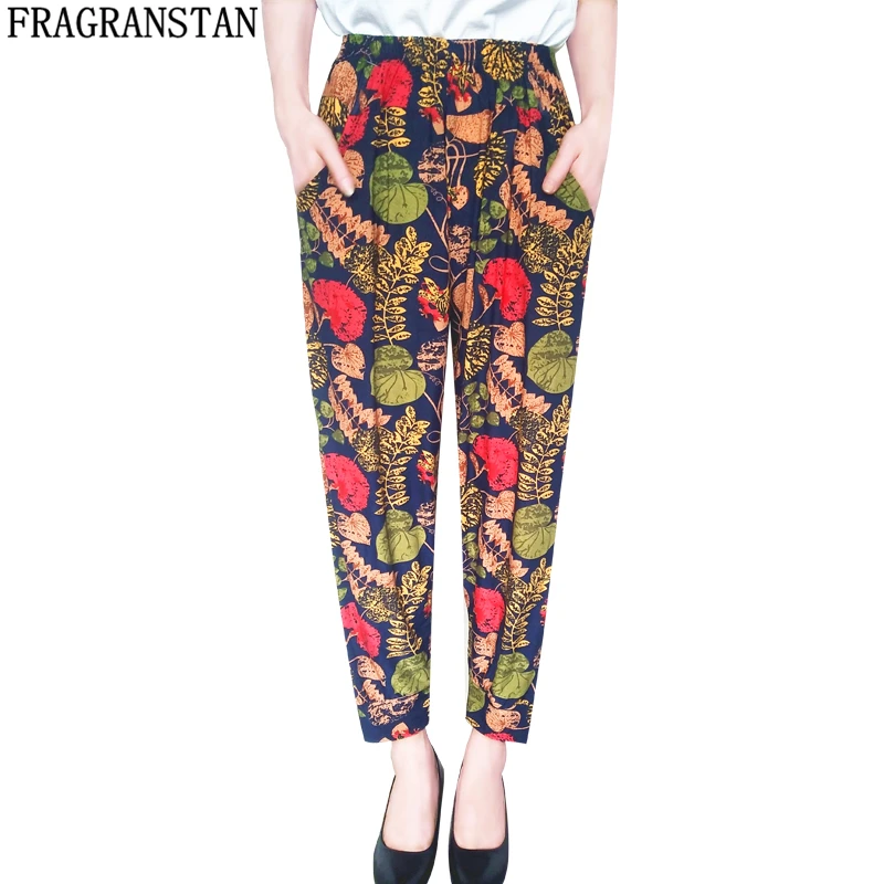 2018 Summer New Women Harem Pants Floral Printed Elastic Waist Bloomers Female Trousers Casual Loose Chiffon Ankle-Length Pants
2018 Summer New Women Harem Pants Floral Printed Elastic Waist Bloomers Female Trousers Casual Loose Chiffon Ankle-Length Pants