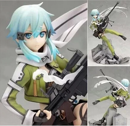NEW hot 22cm Sword Art Online Asada Shino sao action figure toys collection doll toy Christmas gift with box
NEW hot 22cm Sword Art Online Asada Shino sao action figure toys collection doll toy Christmas gift with box