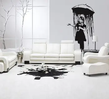 New arrival Banksy Wall Decal sticker vinyl street art graffiti bedroom rain girl for room Living room Home Decor
New arrival Banksy Wall Decal sticker vinyl street art graffiti bedroom rain girl for room Living room Home Decor