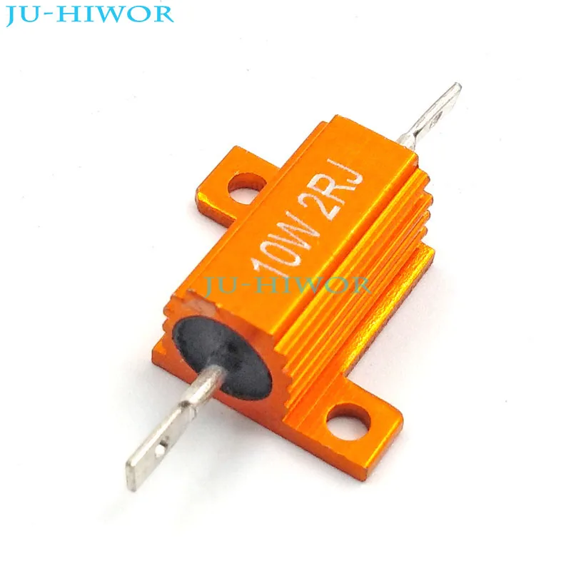 (2pcs/lot) RX24 2 Ohm 2R 10W 10Watts Aluminium Housed High Power Resistor Metal Shell Heatsink Resistor 2ohm Resistance
(2pcs/lot) RX24 2 Ohm 2R 10W 10Watts Aluminium Housed High Power Resistor Metal Shell Heatsink Resistor 2ohm Resistance