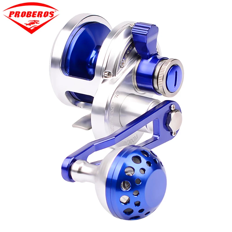 Free Shipping!! 2017 NEW Full Matal Frame Jigging Reel Trolling Reel Boat Reel Gear Ratio 6.0:1 Right Handle And Left Handle
Free Shipping!! 2017 NEW Full Matal Frame Jigging Reel Trolling Reel Boat Reel Gear Ratio 6.0:1 Right Handle And Left Handle