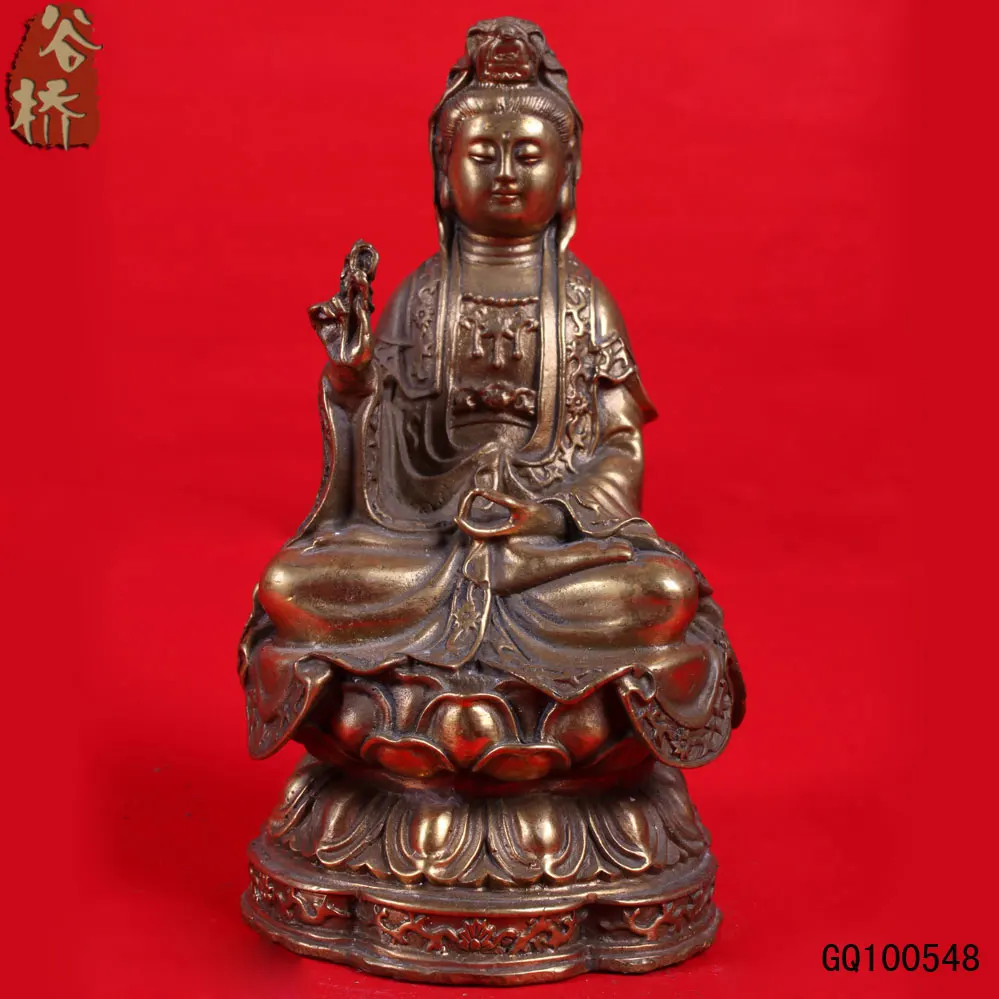 Bodhisattva copper decoration